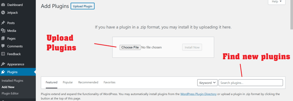 How to Start a WordPress Blog? 4 how to install wordpress plugins